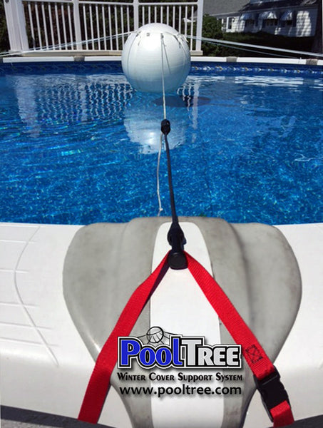 PoolTree System Round Above Ground Pool Winter Cover Pool Closing Kit PoolTree System LLC