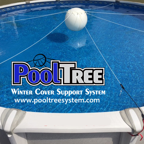 PoolTree System Round Above Ground Pool, Winter Cover Pool Closing Kit –  PoolTree System LLC