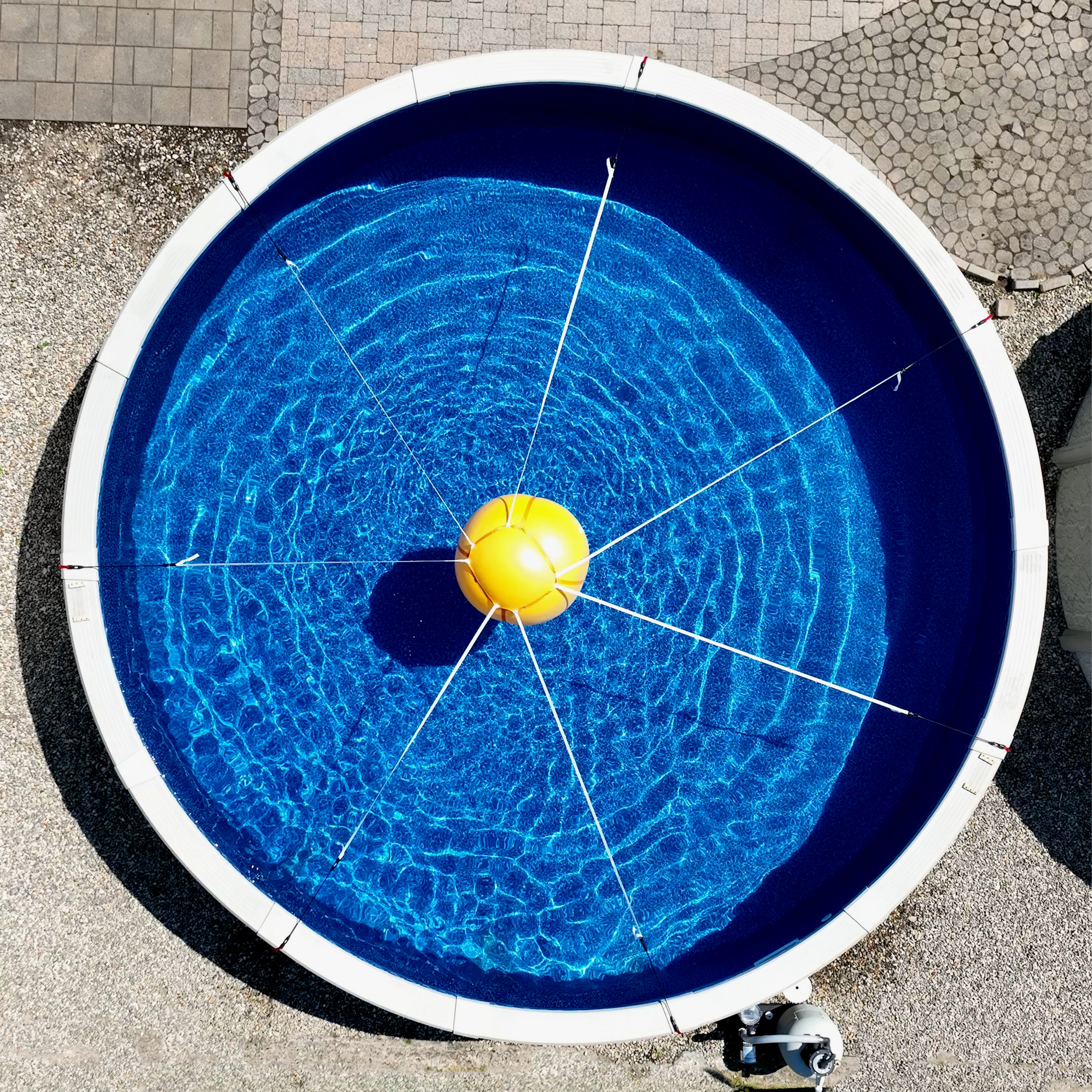 PoolTree System - Above Ground Pool Closing Winter Cover - 16x32