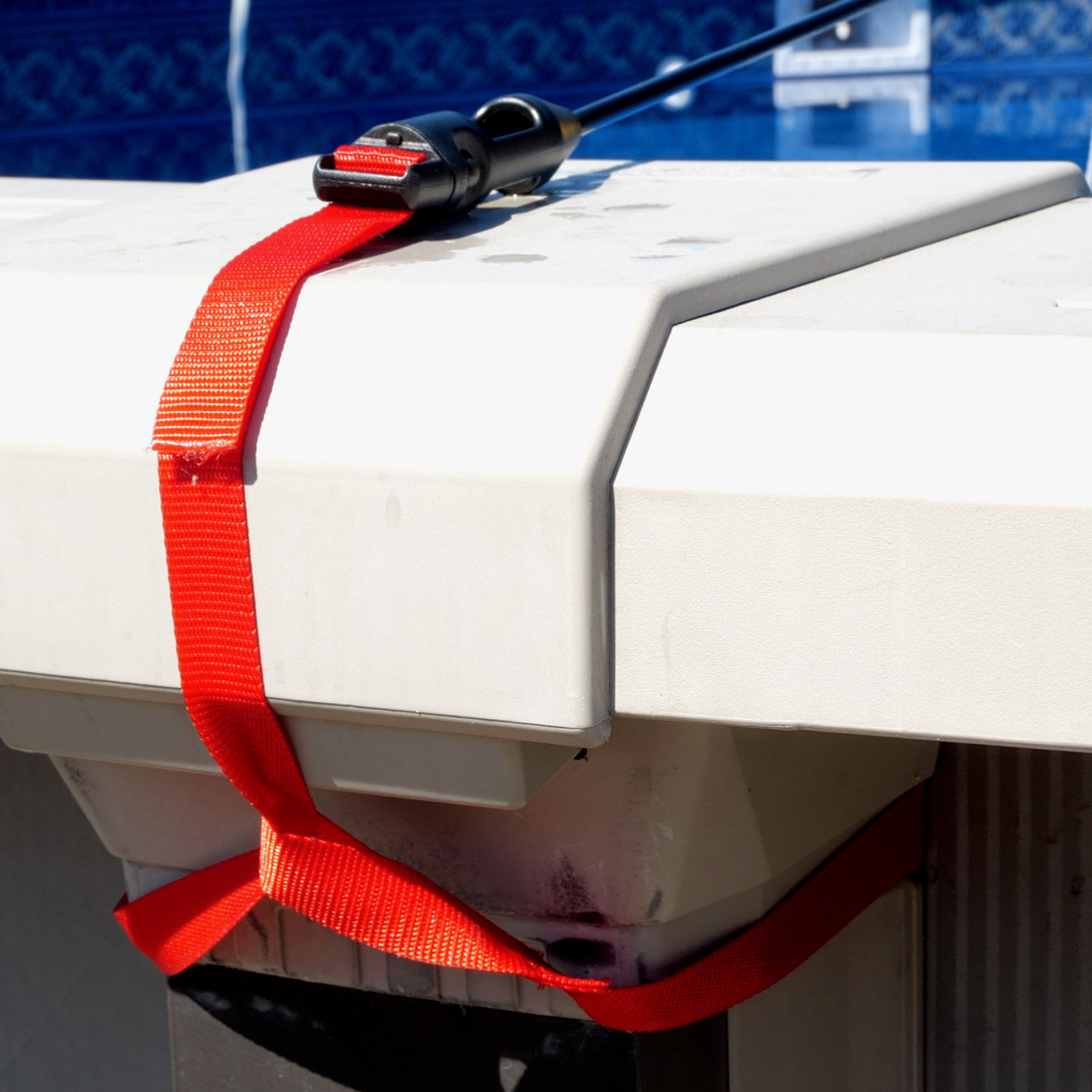 PoolTree System V2.0 - Short Upright Strap (Pool Upright to Coupler)